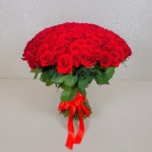 Букет из 201 красной розы